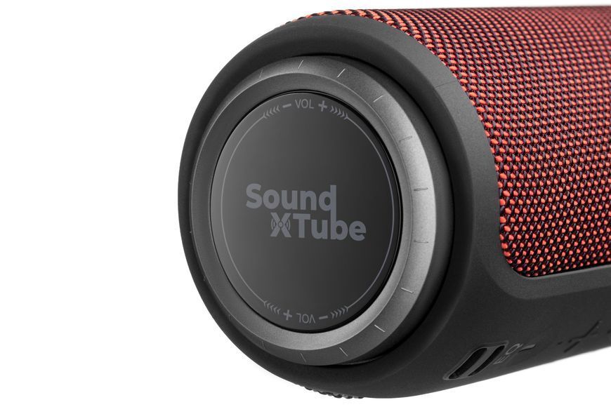 Акустична система 2E SoundXTube TWS, MP3, Wireless, Waterproof Red (2E-BSSXTWRD) 372796 фото