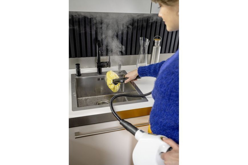 Пароочисник Karcher SC 1 Multi Comfort, 1300Вт, 200мл, білий (1.516-416.0) 361654 фото