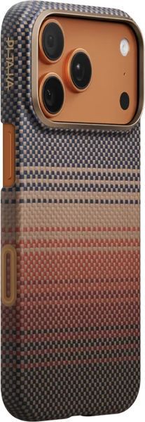 Чохол-накладка iPhone 17 Pro Pitaka Ultra-Slim Case With PitaTap Sunset (KI1702SP) 396959 фото