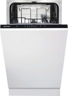 Посудомийна машина Gorenje вбудовувана, 9компл., A++, 45см, білий (GV520E15) 375302 фото