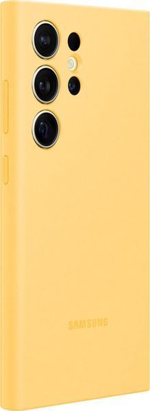 Чохол-накладка Samsung S24 Ultra Silicone Case EF-PS928TYEGWW Yellow 285907 фото