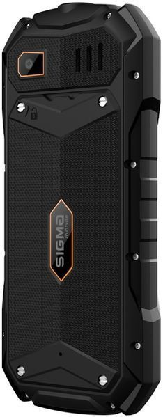 Телефон Sigma Mobile Х-treme PV68 Black-Orange 357831 фото
