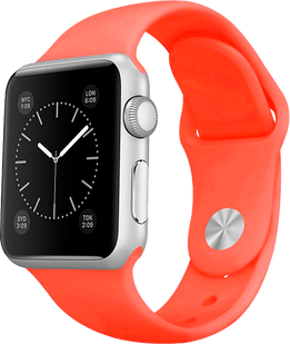 Ремешок Silicone Watch band For Apple Watch 42mm Orange 111978 фото