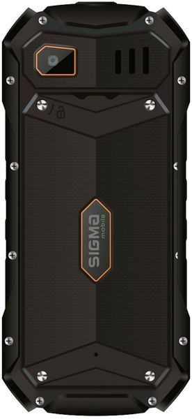 Телефон Sigma Mobile Х-treme PV68 Black-Orange 357831 фото