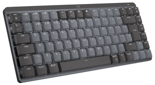 Клавіатура LOGITECH MX Mechanical Mini Minimalist Wireless GRAPHITE-US INT'L-2.4GHZ/BT - TAC 306743 фото