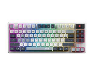 Клавіатура GAMING WHITE UA FORGE GK600 TKL MSI 359104 фото