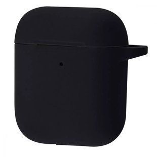 Чохол Silicone Case New for AirPods 1/2 (black) 317512 фото
