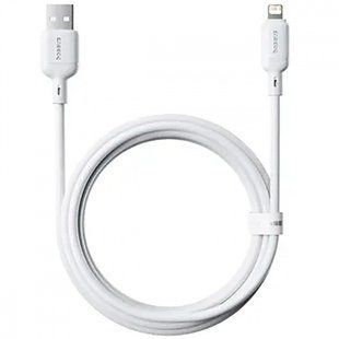 Кабель Baseus Silky Series Fast Charging Lightning 2.4A (2m) (P10377702213-01) white 356181 фото