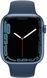 Смарт-годинник Apple Watch Series 7 GPS + LTE 45mm Blue Aluminum Case With Abyss Blue Sport Band MKJA3/MKJT3 239355 фото 2