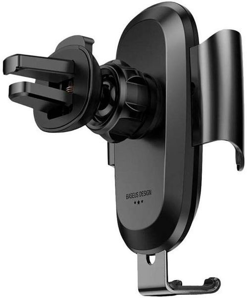 Автомобільний тримач Baseus Future Gravity Car Mount Holder (SUYL-WL01) Black 192588 фото