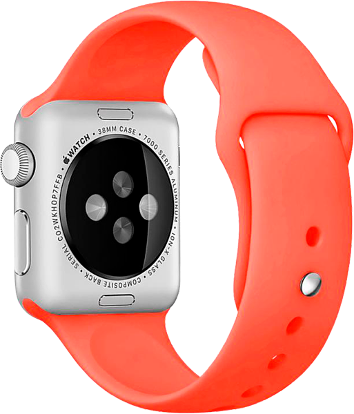 Ремешок Silicone Watch band For Apple Watch 42mm Orange 111978 фото