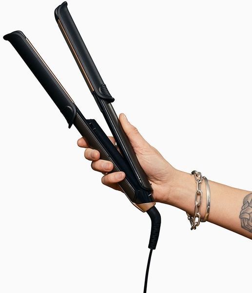 Випрямляч 2в1 Remington One Straight&Curl, 2в1 випрямляч та плойка, темп.режимів-5, 150-230С, кейс та рукавичка в комплекті, кераміка, чорний (S6077) 370846 фото