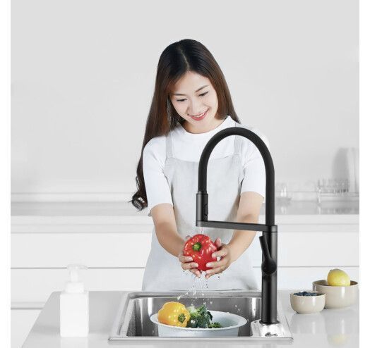 Кухонний Змішувач з Висувним Виливом Xiaomi DIIIB (DXCF004-T) 282392 фото