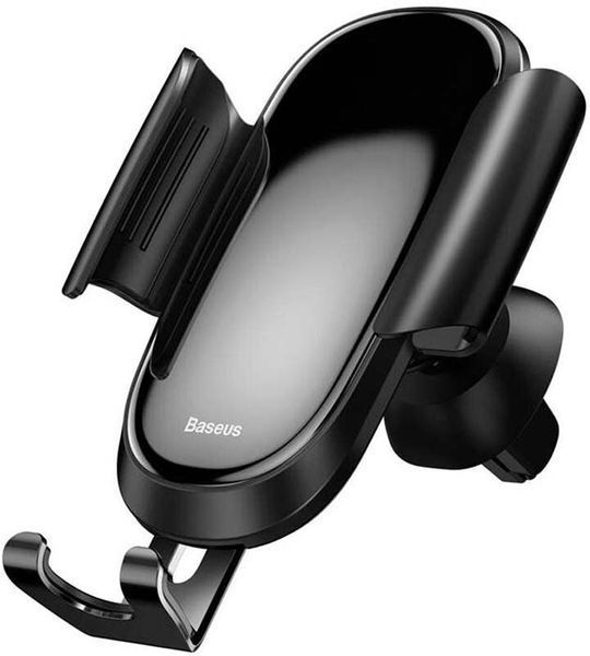 Автомобільний тримач Baseus Future Gravity Car Mount Holder (SUYL-WL01) Black 192588 фото
