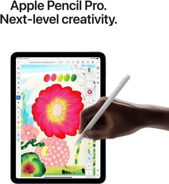 Планшет Apple iPad Air 7 11 (2025) Wi-Fi + LTE 256GB Starlight 354037 фото