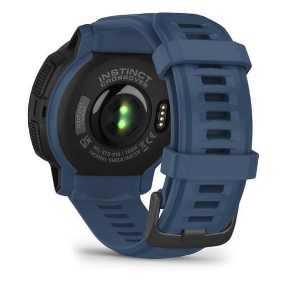 Смарт-годинник Garmin Instinct Crossover Solar Tidal Blue (010-02730-12,010-02730-02) 286497 фото