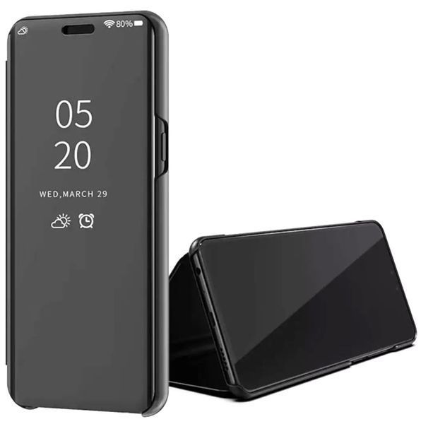 Чохол-книжка Clear View Standing Cover для Xiaomi Mi 10T Lite / Redmi Note 9 Pro 5G Чорний 202873 фото