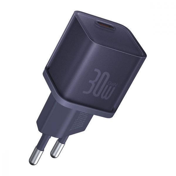 Зарядний Пристрій Baseus GaN5S 30W Wall charger 1Type-C (P10162504113-00) Black 289543 фото