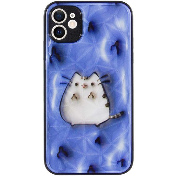 TPU+PC чохол Prisma Fluffie для Apple iPhone 11 (6.1") Pusheen 347148 фото