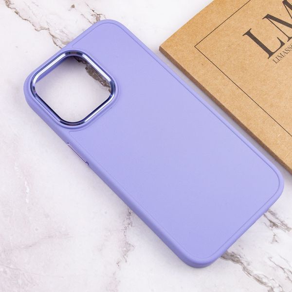 TPU чохол Bonbon Metal Style для Apple iPhone 14 Pro (6.1") Бузковий / Dasheen 257174 фото