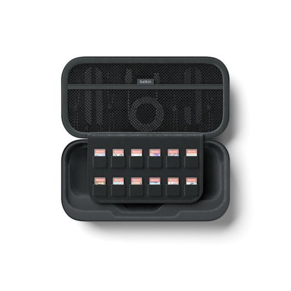 Чохол Belkin із акумулятором 10000мА&middot;год для Nintendo Switch 2 (ENA001HQCH-V2) Charcoal 389288 фото