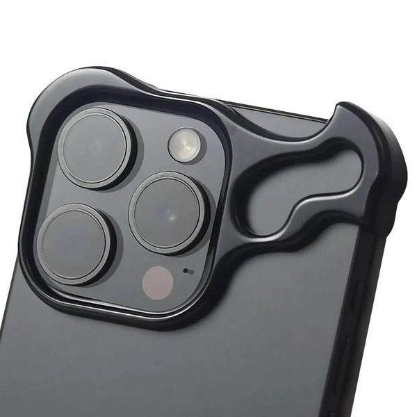 Чохол Minimalist Metal Bumper для Apple iPhone 17 Pro (6.3") Black 405433 фото