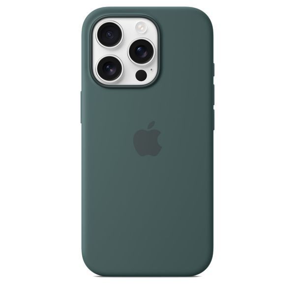 Чохол-накладка Apple iPhone 16 Pro Silicone Case with MagSafe - Lake Green (MYYR3) 321816 фото
