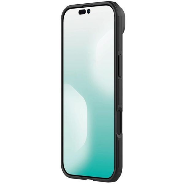 Карбонова накладка Nillkin CamShield Pro Magnetic для Apple iPhone 17 Air (6.5") Transparent black 401051 фото