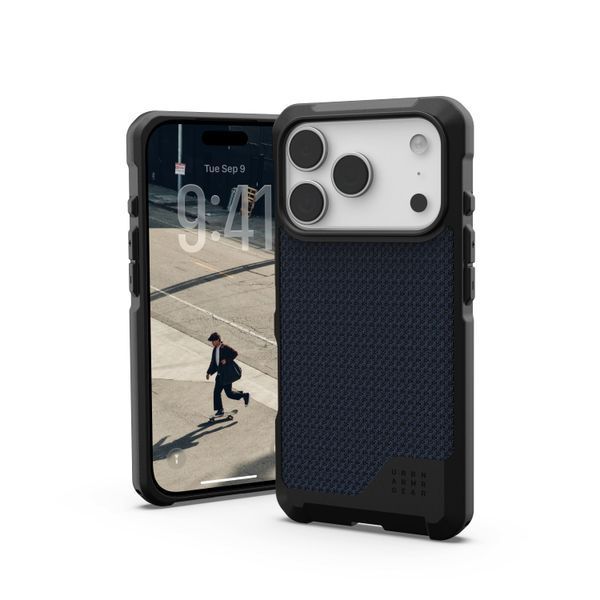 Чохол-накладка iPhone 17 Pro UAG Metropolis LT MagSafe, Kevlar Mallard (114517113955) 393860 фото