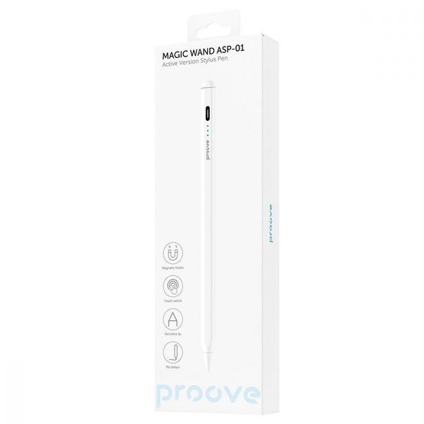 Стилус Proove Stylus Magic Wand ASP-01 Active Version (STA100010002) White 287121 фото