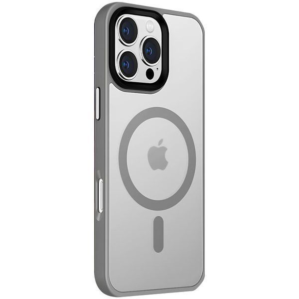 Чохол Ummi Colorful with MagSafe для Apple iPhone 16 Pro Max (6.9") Сірий / Grey 401956 фото