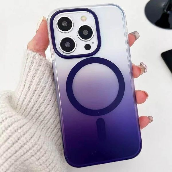 Чохол TPU+PC Phantom with MagSafe для Apple iPhone 16 Pro Max (6.9") Purple 355788 фото