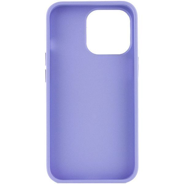 TPU чохол Bonbon Metal Style для Apple iPhone 14 Pro (6.1") Бузковий / Dasheen 257174 фото