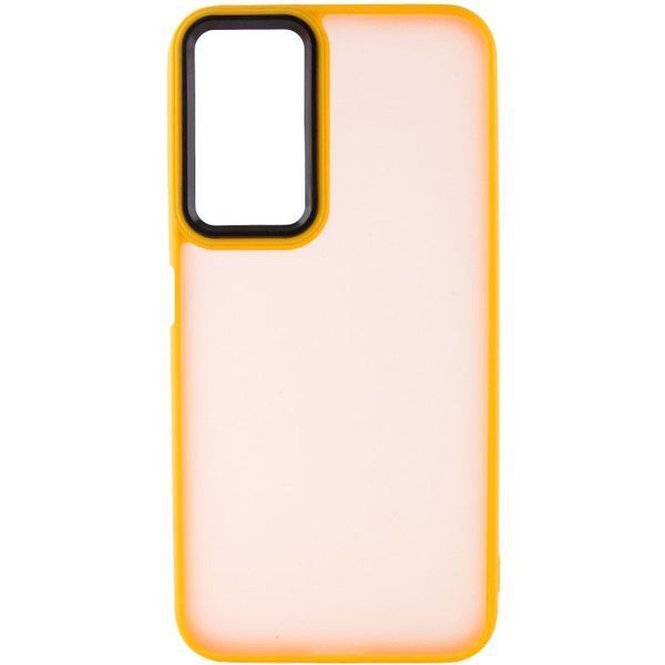 Чохол TPU+PC Lyon Frosted для Oppo A57s / A77s Orange 273366 фото