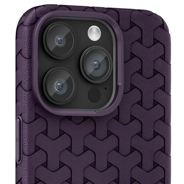 Чохол TPU Weaving для Apple iPhone 14 Pro Max (6.7") Purple 328207 фото