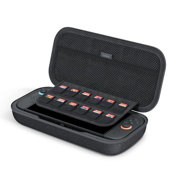 Чохол Belkin із акумулятором 10000мА&middot;год для Nintendo Switch 2 (ENA001HQCH-V2) Charcoal 389288 фото