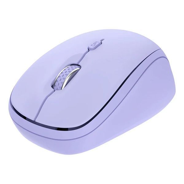 Миша Trust Yvi+ Compact Multi-Device, WL/BT/USB-A, фіолетовий 392636 фото