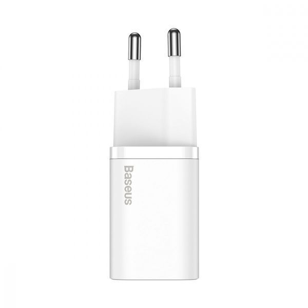 Зарядний Пристрій Baseus Super Silicone PD Charger 20W (1Type-C) (CCSUP-B01) Black 190749 фото