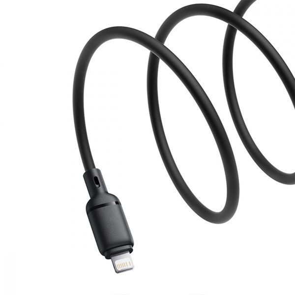 Кабель Baseus Silky Series Fast Charging Lightning 2.4A (2m) (P10377702213-01) white 356181 фото