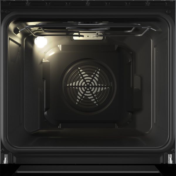 Плита Gorenje електрична склокерамічна, 70л, 50x60см, дисплей, програматор, сірий (GEC5C41SG) 374404 фото