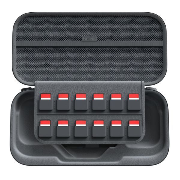 Чохол Belkin із акумулятором 10000мА&middot;год для Nintendo Switch 2 (ENA001HQCH-V2) Charcoal 389288 фото