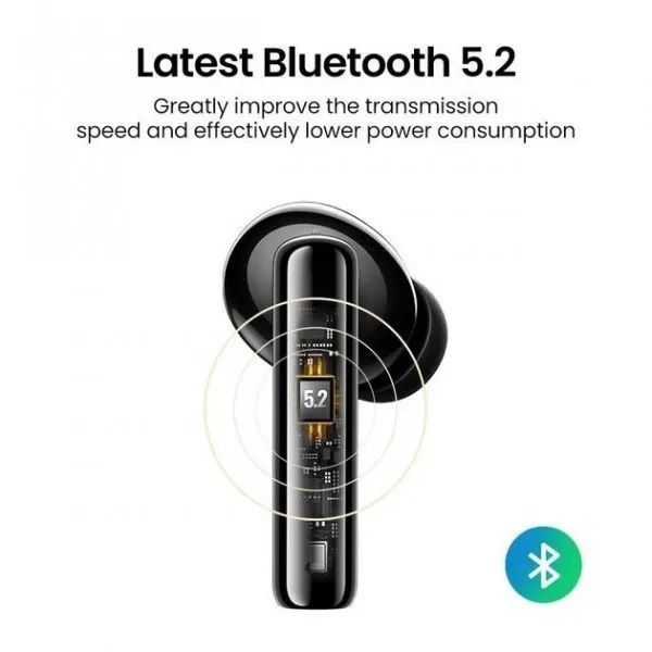 Навушники UGREEN WS106 HiTune T3 Active Noise-Cancelling Earbuds (90206) White 314300 фото