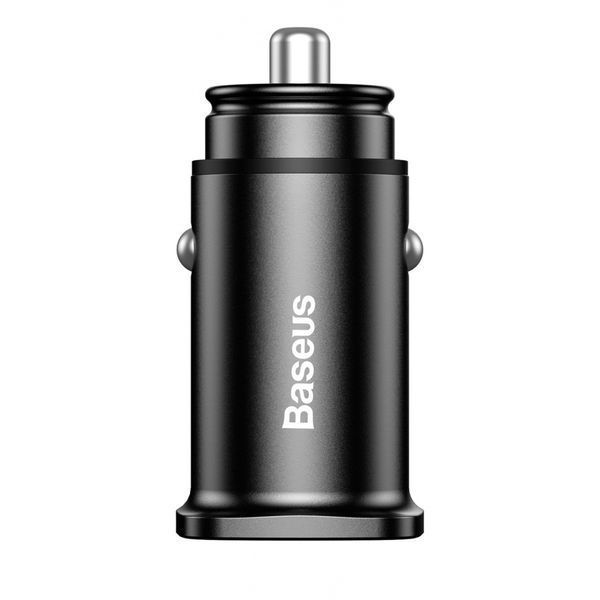 АЗП 2USB Baseus Square Metal QC 30W (CCALL-DS01) Black 214763 фото