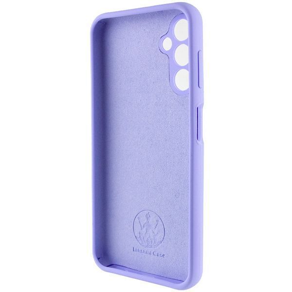 Чохол Silicone Cover Lakshmi Full Camera (AAA) для Samsung Galaxy A24 4G Бузковий / Dasheen 271762 фото