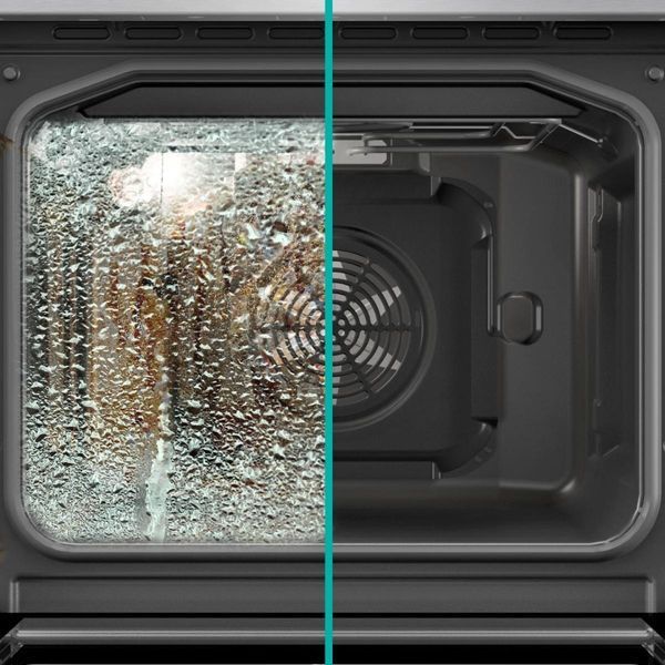 Плита Gorenje електрична склокерамічна, 70л, 50x60см, дисплей, програматор, сірий (GEC5C41SG) 374404 фото