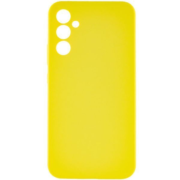 Чохол Silicone Cover Lakshmi Full Camera (AAA) для Samsung Galaxy S24 Жовтий / Yellow 286899 фото