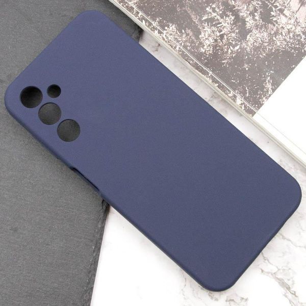 Чохол TPU GETMAN Liquid Silk Full Camera для Samsung Galaxy A14 4G/5G Синій / Midnight Blue 397543 фото