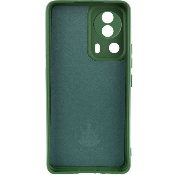 Чохол Silicone Cover Lakshmi Full Camera (A) для Xiaomi 13 Lite Зелений / Dark green 268292 фото