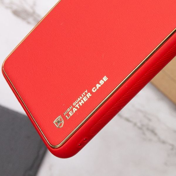 Шкіряний чохол Xshield для Xiaomi Poco X5 5G / Redmi Note 12 5G Червоний / Red 269234 фото