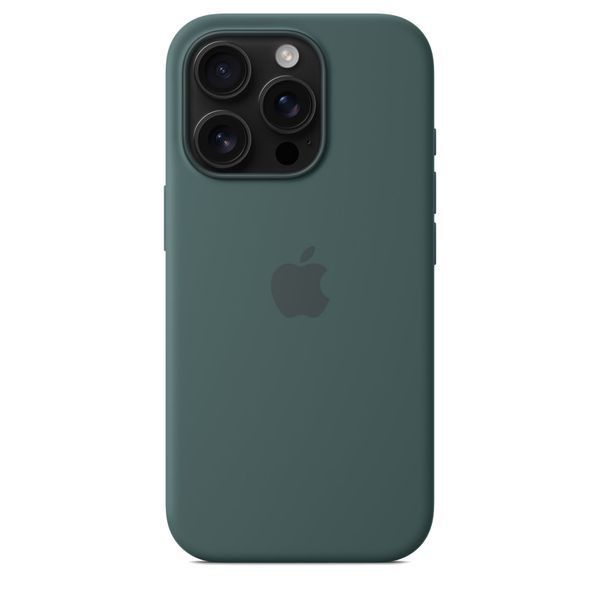 Чохол-накладка Apple iPhone 16 Pro Silicone Case with MagSafe - Lake Green (MYYR3) 321816 фото
